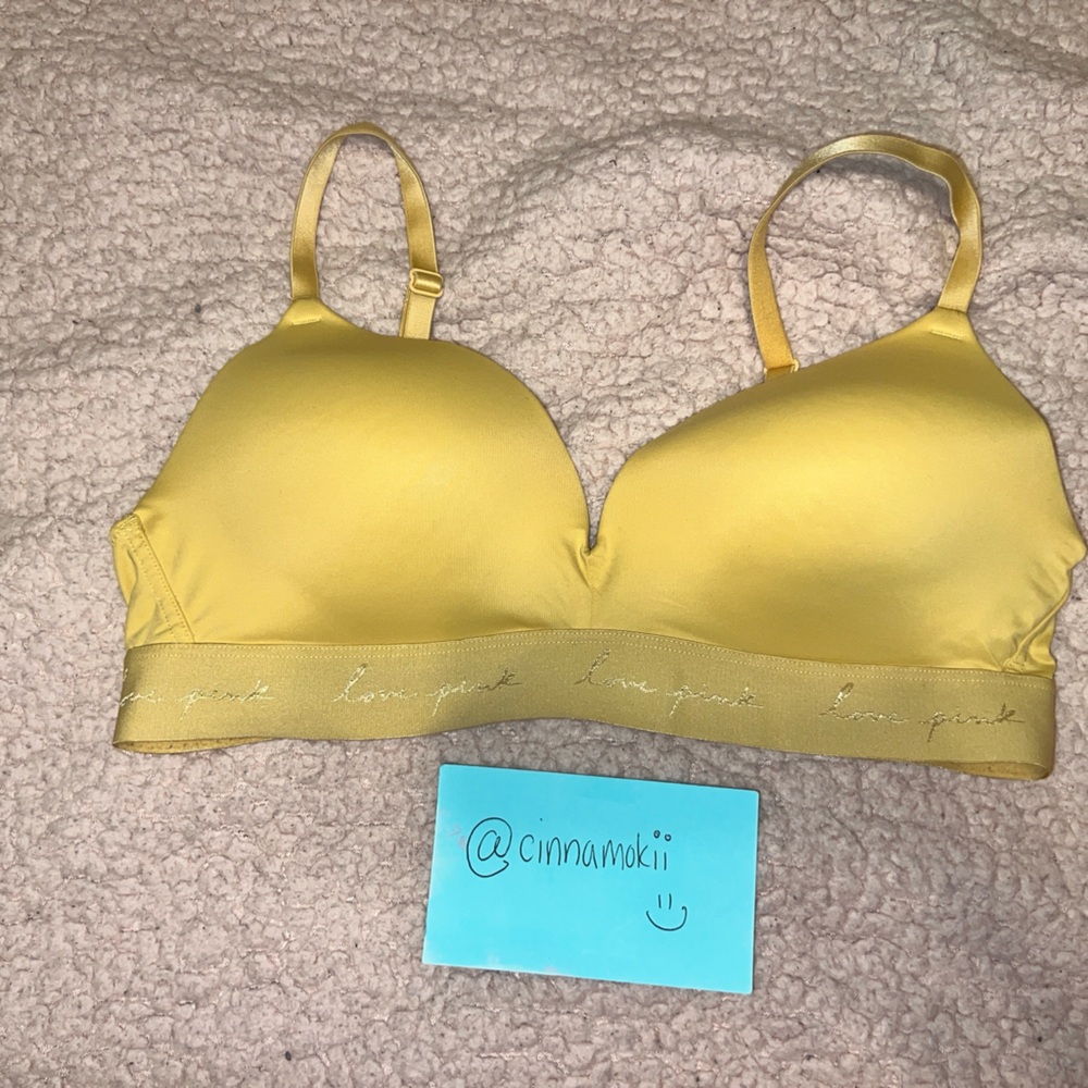 PINK - swear Everywhere Wireless Push Up Bra - 38B